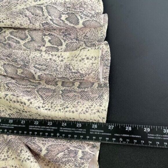 Jay Godfrey Womens Dress Size 0 Strapless Snakeskin Print Mini Lined Formal - Picture 3 of 12